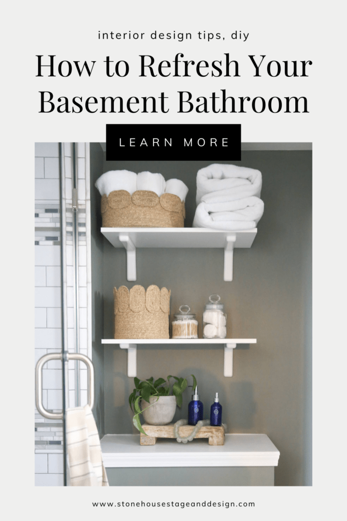 How to Refresh Your Basement Bathroom