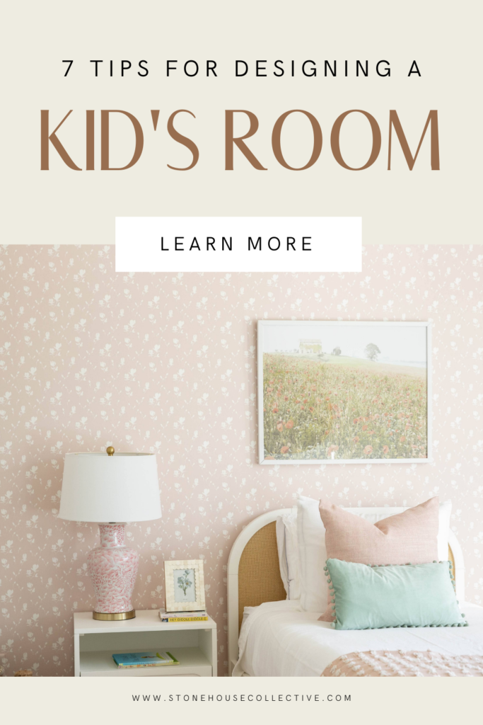 7 tips for designing a kids room